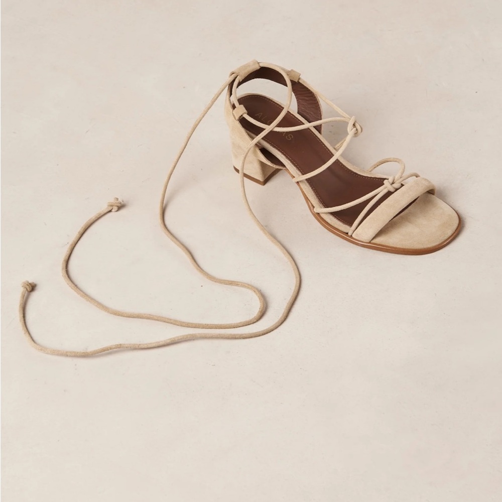 Alohas Suede Sophie Sandal in Sand